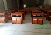 分類垃圾桶廠家專業(yè)定制分類果皮箱亮相深圳公園景區(qū)
