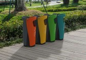 各式分類垃圾桶的對比