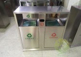 長沙軌道交通集團采購欣方圳不銹鋼垃圾箱