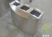 商用三分類不銹鋼垃圾桶環保升級與場景適配的解決方案