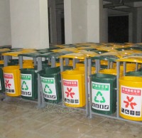 玻璃鋼環(huán)保垃圾桶