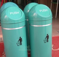 農行鋼制垃圾桶