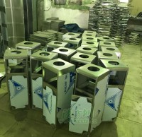 室內垃圾桶工廠焊接圖