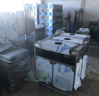 不銹鋼分類垃圾桶生產圖