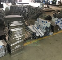 分類垃圾桶折彎生產圖