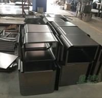 戶外分類垃圾桶工廠制作圖