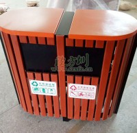 鋼木分類垃圾桶木條材質的區別和選擇