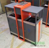 戶(hù)外社區(qū)鋼制分類(lèi)垃圾桶