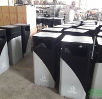 分類垃圾桶定制廠家發貨長沙京橋國際城