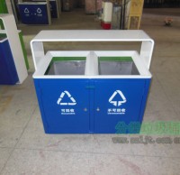 鋼板噴塑分類(lèi)垃圾桶