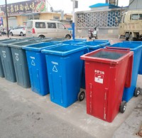 垃圾分4類！新式分類垃圾桶上崗