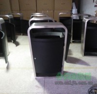 廠家定制高檔不銹鋼戶外果皮箱