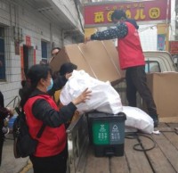 千個(gè)分類垃圾桶分發(fā)入戶，加強(qiáng)村民環(huán)保意識