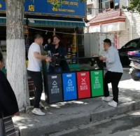 投放分類垃圾桶，助推文明城市創建