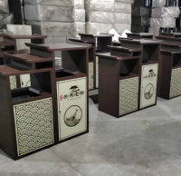 街道復(fù)古不銹鋼分類垃圾桶為城市景觀注入環(huán)保與人文魅力