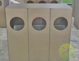 廣州黃埔軍校紀(jì)念館分類不銹鋼垃圾桶案例