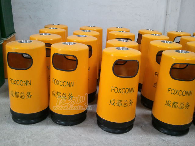 玻璃鋼圓形垃圾桶 玻璃鋼圓形垃圾桶