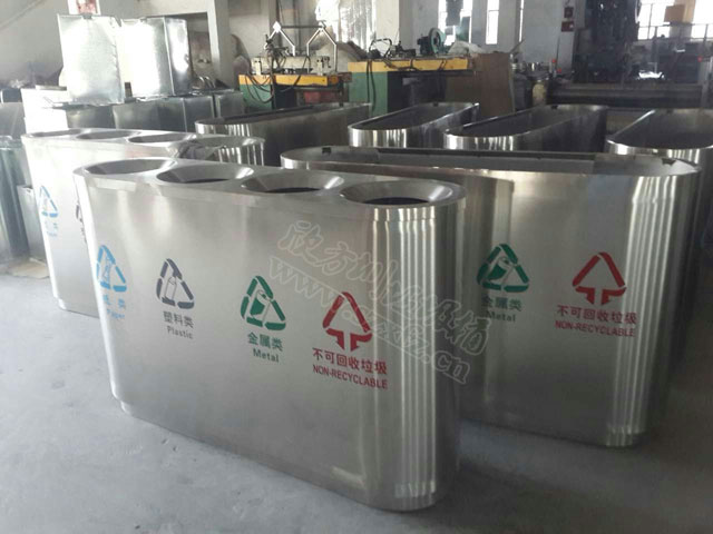 四孔分類環保垃圾桶 四孔分類環保垃圾桶