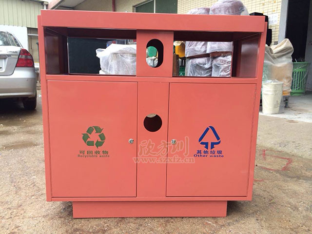 雙分類不銹鋼垃圾桶 雙分類不銹鋼垃圾桶