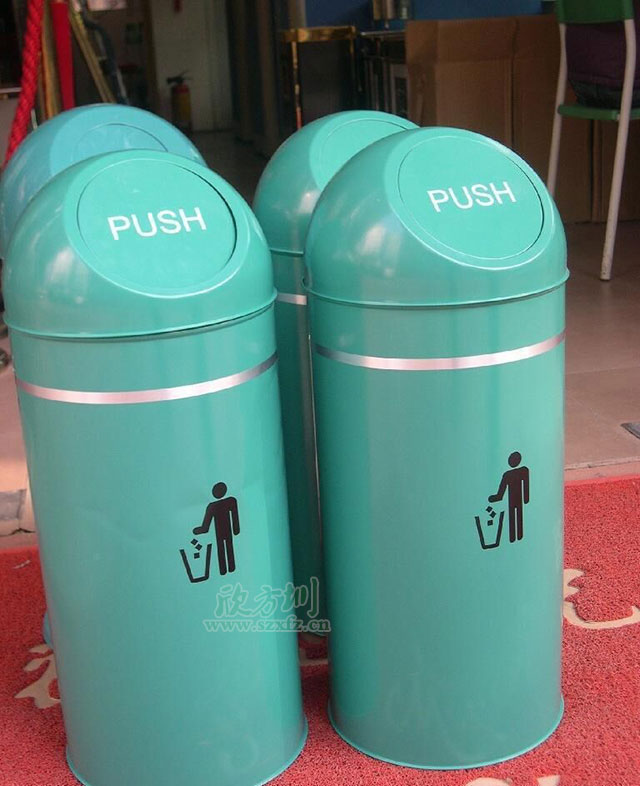 農行鋼制垃圾桶 農行鋼制垃圾桶